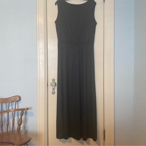 Praise Hymn Elastic Waist Sleeveless Layering Dress Basic Black Vintage Size XL - Picture 2 of 8